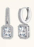 Pendants Moissanite Taille Émeraude by Yoldine Paris