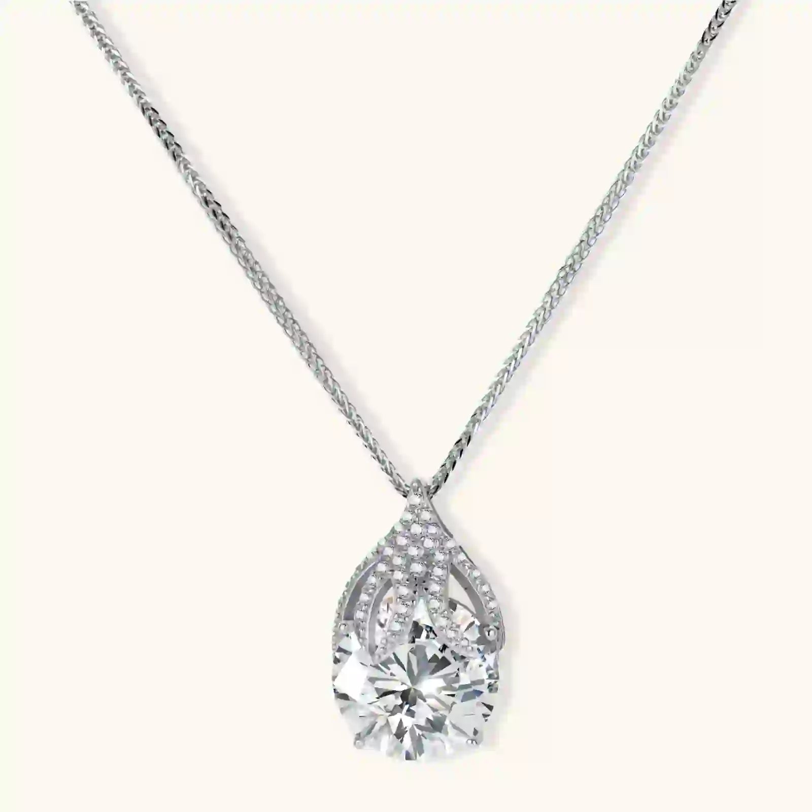 Collier Brillance Larme by Yoldine Paris