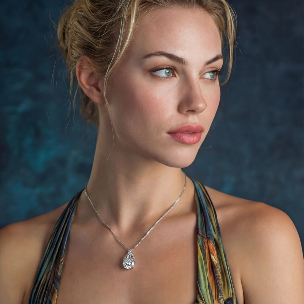 Collier Brillance Larme by Yoldine Paris