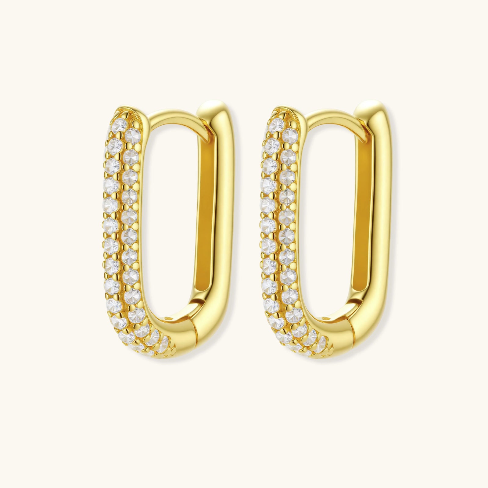 Boucles d'Oreilles Huggie Étoilées by Yoldine Paris
