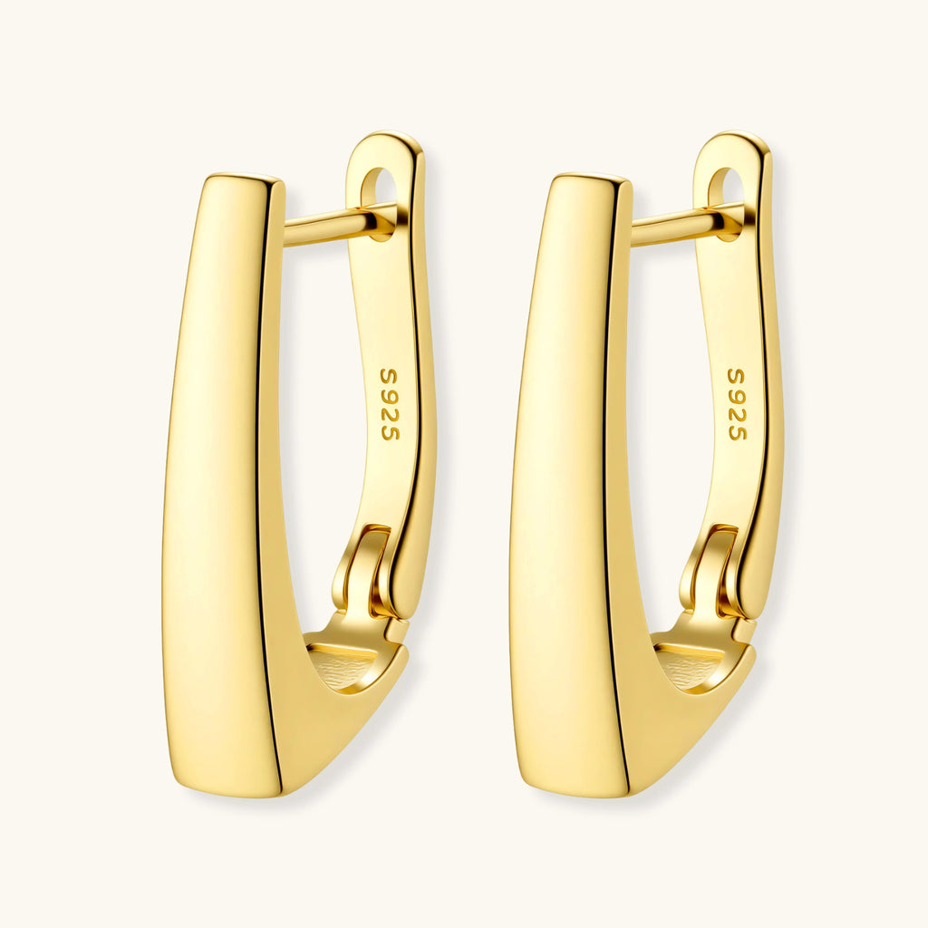 Boucles d'oreilles Huggie Heure Dorée by Yoldine Paris