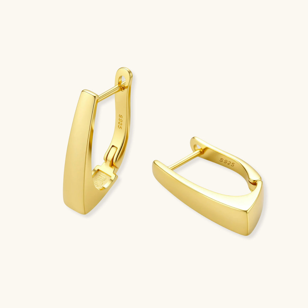 Boucles d'oreilles Huggie Heure Dorée by Yoldine Paris