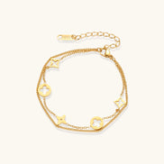 Bracelet Charme Étoile Porte-Bonheur by Yoldine Paris