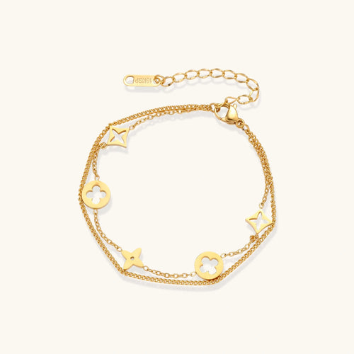Bracelet Charme Étoile Porte-Bonheur by Yoldine Paris