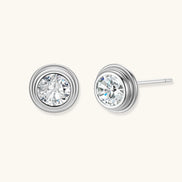 Boucles d'Oreilles Clous Orbit by Yoldine Paris