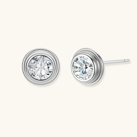 Boucles d'Oreilles Clous Orbit by Yoldine Paris