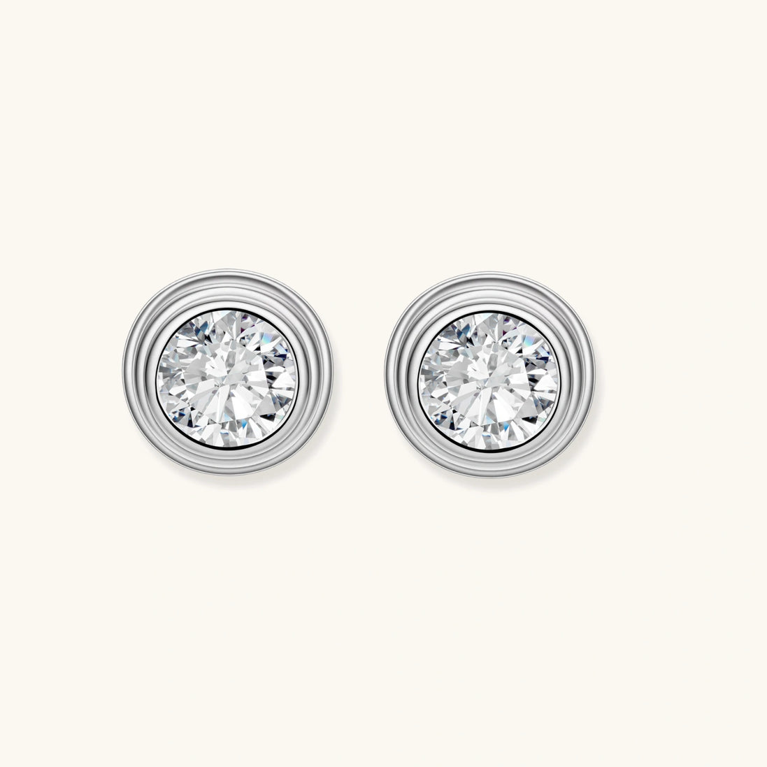 Boucles d'Oreilles Clous Orbit by Yoldine Paris