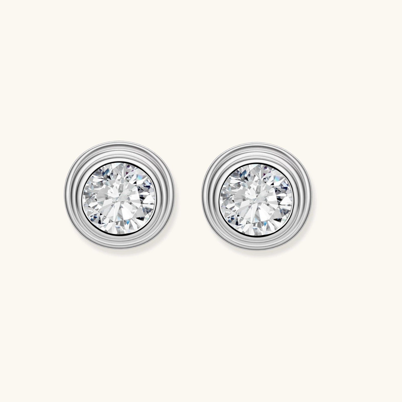 Boucles d'Oreilles Clous Orbit by Yoldine Paris