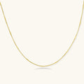 Chaîne Minimaliste Dorée by Yoldine Paris