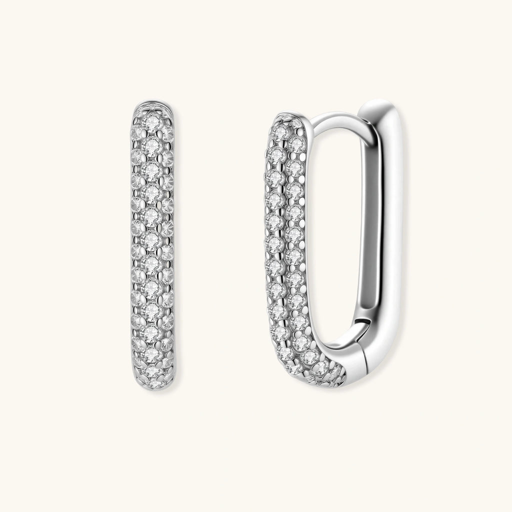 Créoles Huggie Étincelantes by Yoldine Paris