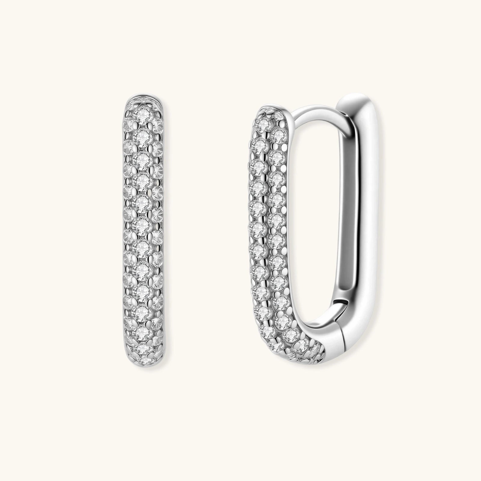 Créoles Huggie Étincelantes by Yoldine Paris