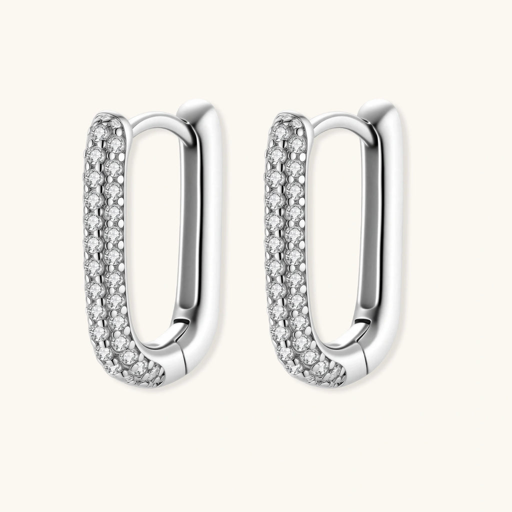 Créoles Huggie Étincelantes by Yoldine Paris