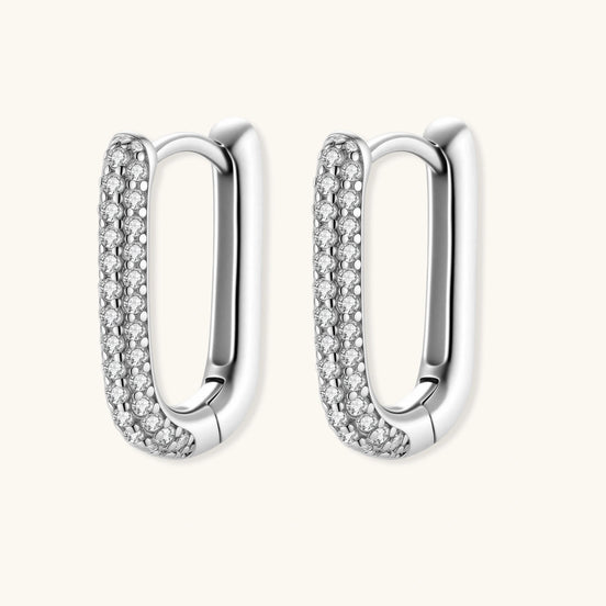 Créoles Huggie Étincelantes by Yoldine Paris