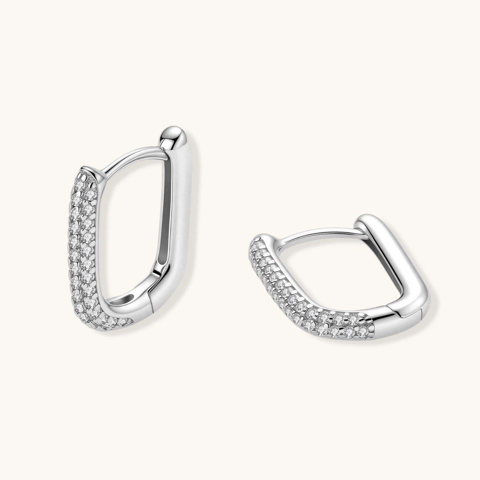 Créoles Huggie Étincelantes by Yoldine Paris