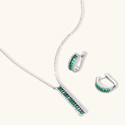 Parure Emerald Avenue by Yoldine Paris