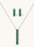 Parure Emerald Avenue by Yoldine Paris