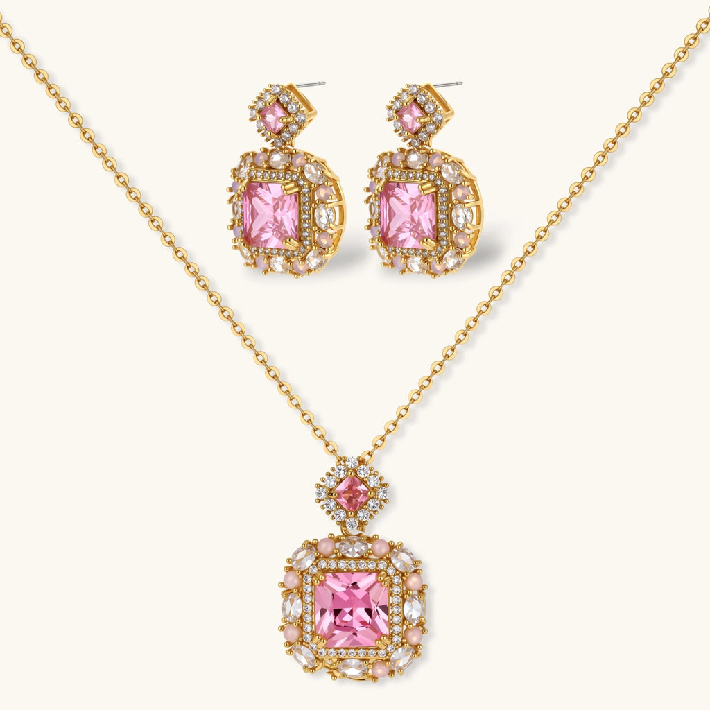 Parure Rose Empress by Yoldine Paris