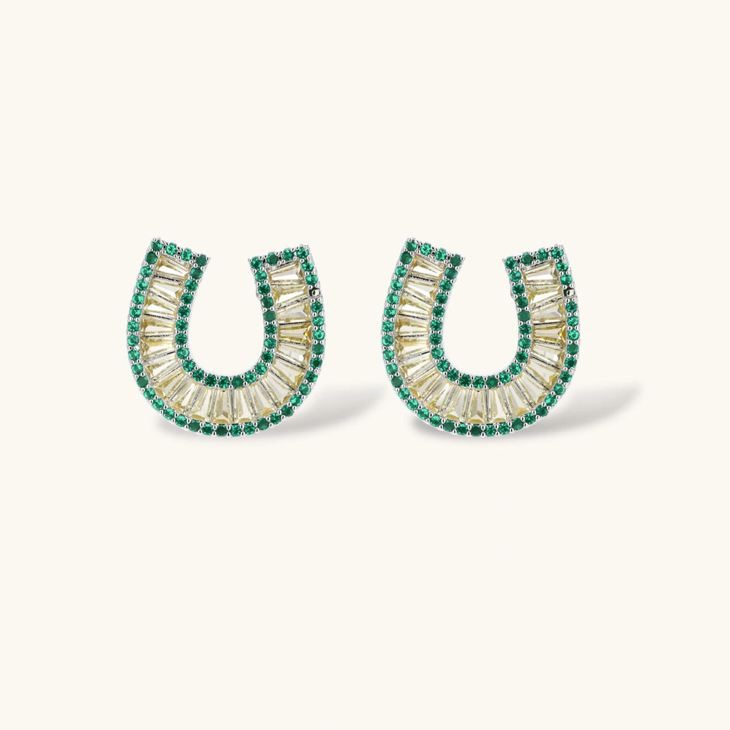 Ensemble Fer à Cheval Jade by Yoldine Paris