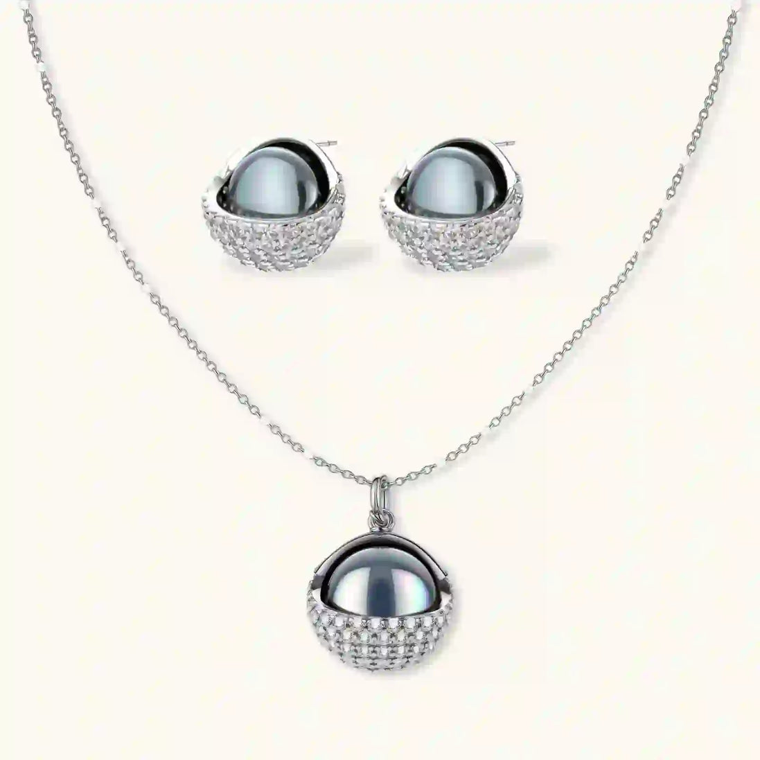 Parure de Bijoux Sphère Cosmique by Yoldine Paris