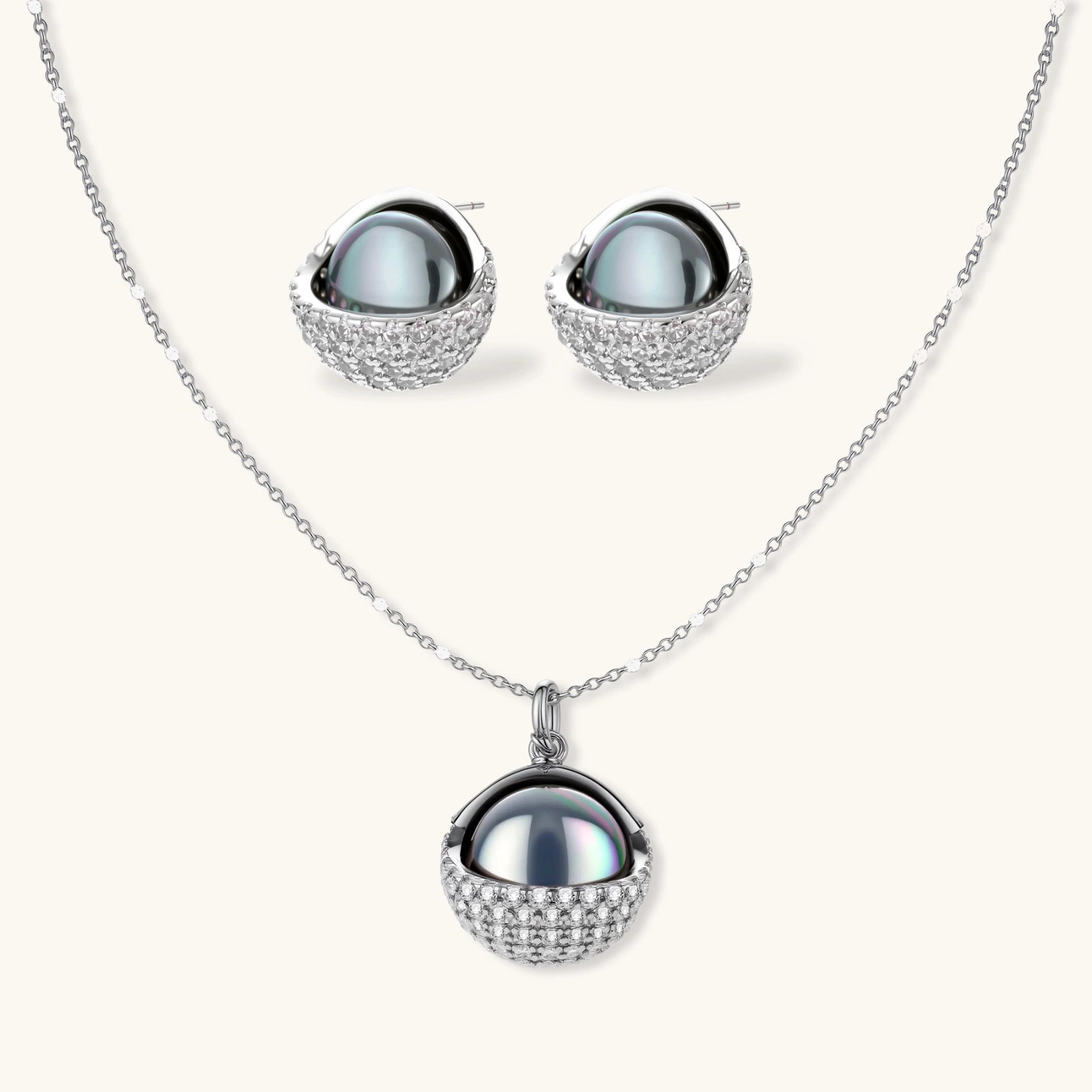 Parure de Bijoux Sphère Cosmique by Yoldine Paris