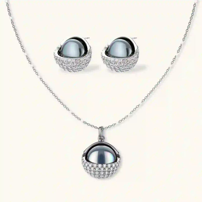 Parure de Bijoux Sphère Cosmique by Yoldine Paris