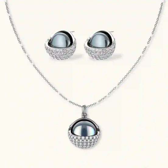 Parure de Bijoux Sphère Cosmique by Yoldine Paris
