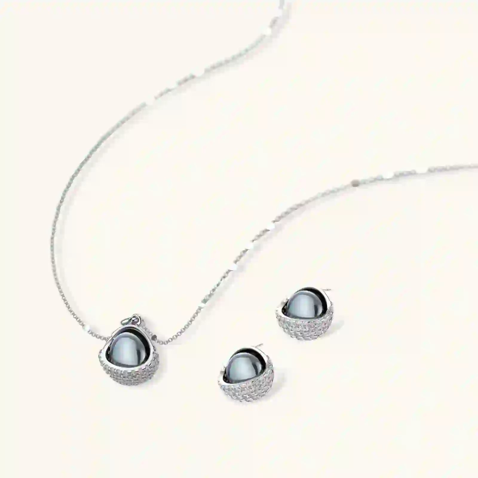 Parure de Bijoux Sphère Cosmique by Yoldine Paris