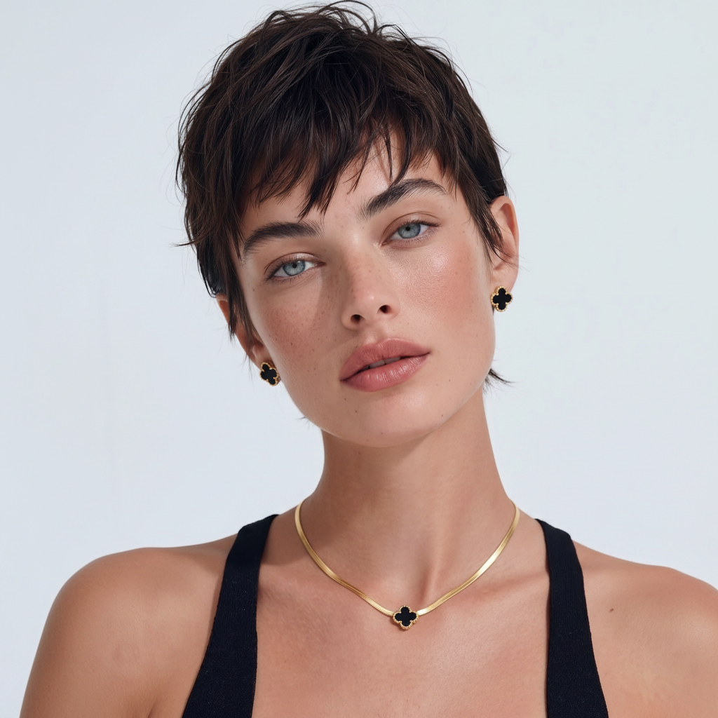 Collier Trèfle Porte-Bonheur by Yoldine Paris