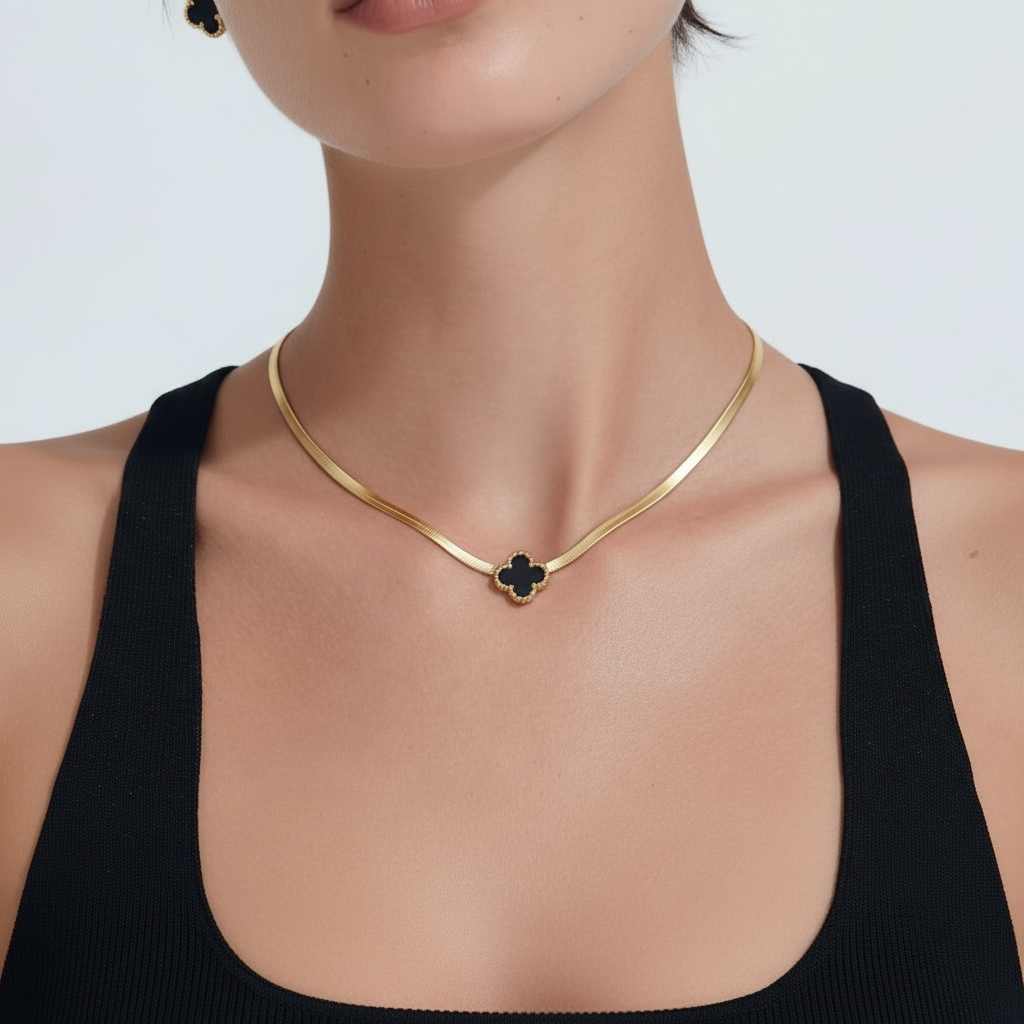 Collier Trèfle Porte-Bonheur by Yoldine Paris