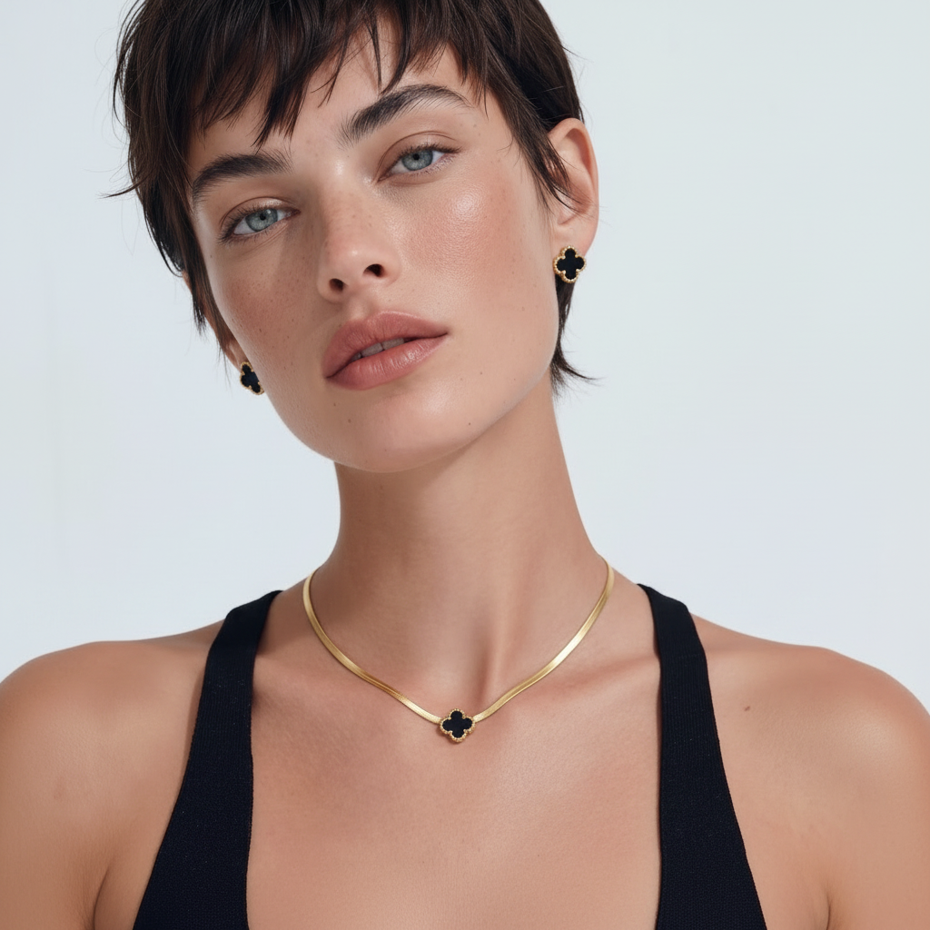 Collier Trèfle Porte-Bonheur by Yoldine Paris
