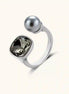 Bague Double Élément by Yoldine Paris