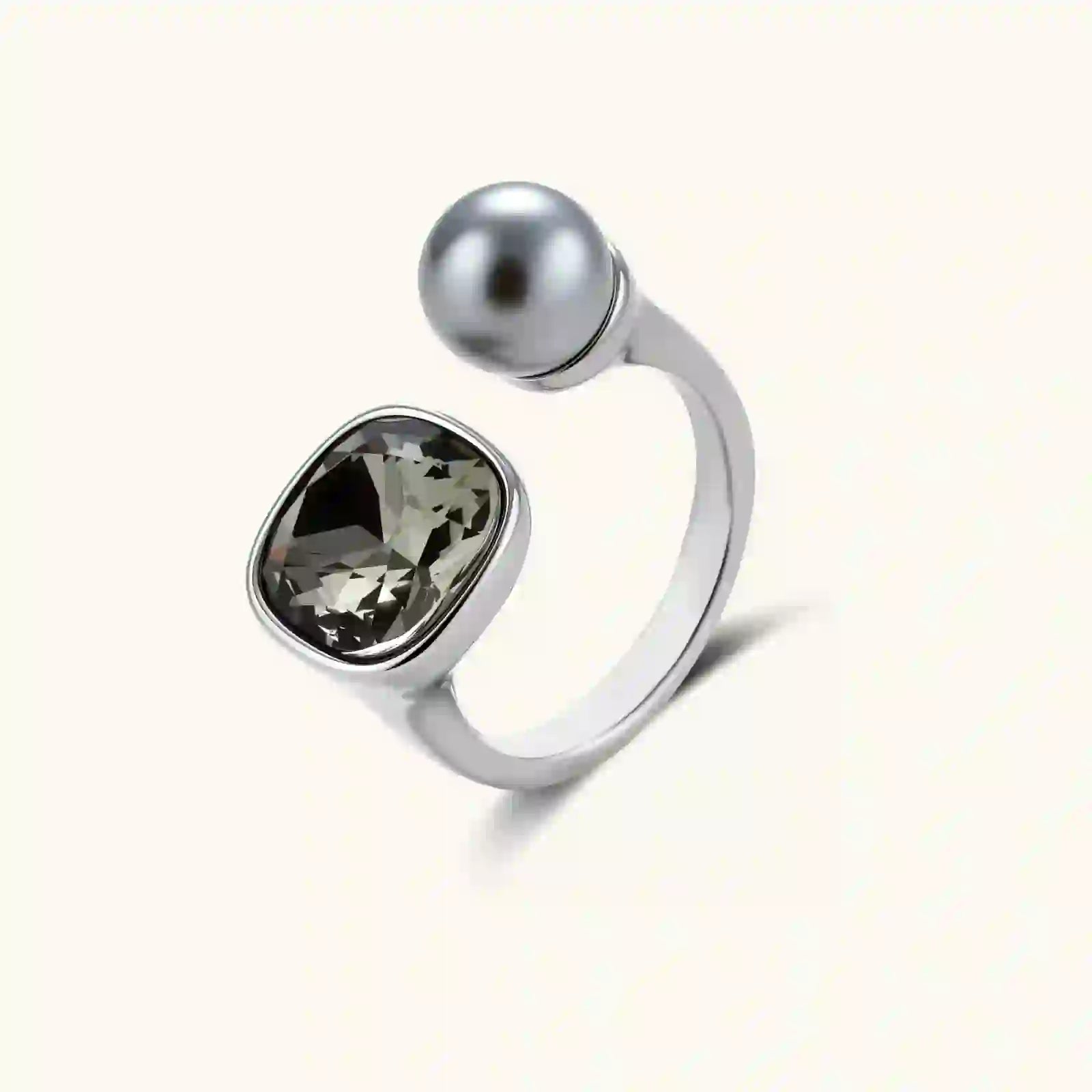 Bague Double Élément by Yoldine Paris
