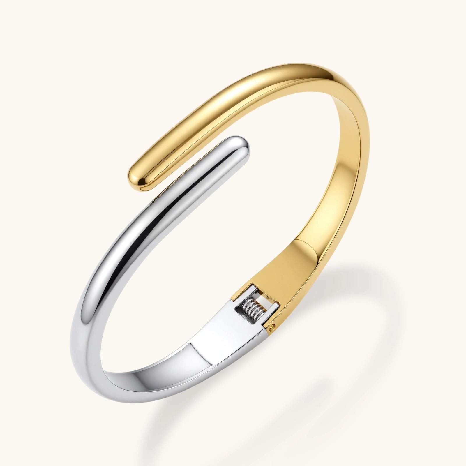 Bracelet Manchette Bypass Dualité by Yoldine Paris