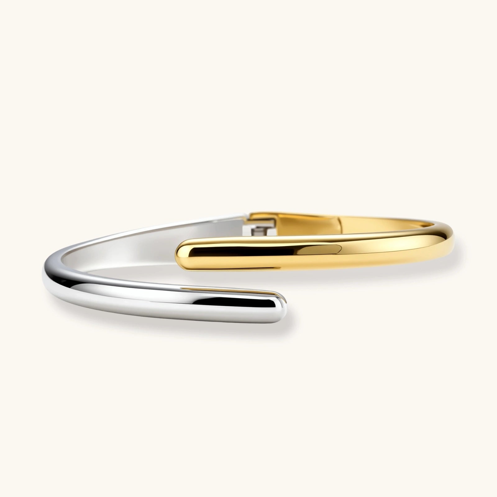 Bracelet Manchette Bypass Dualité by Yoldine Paris