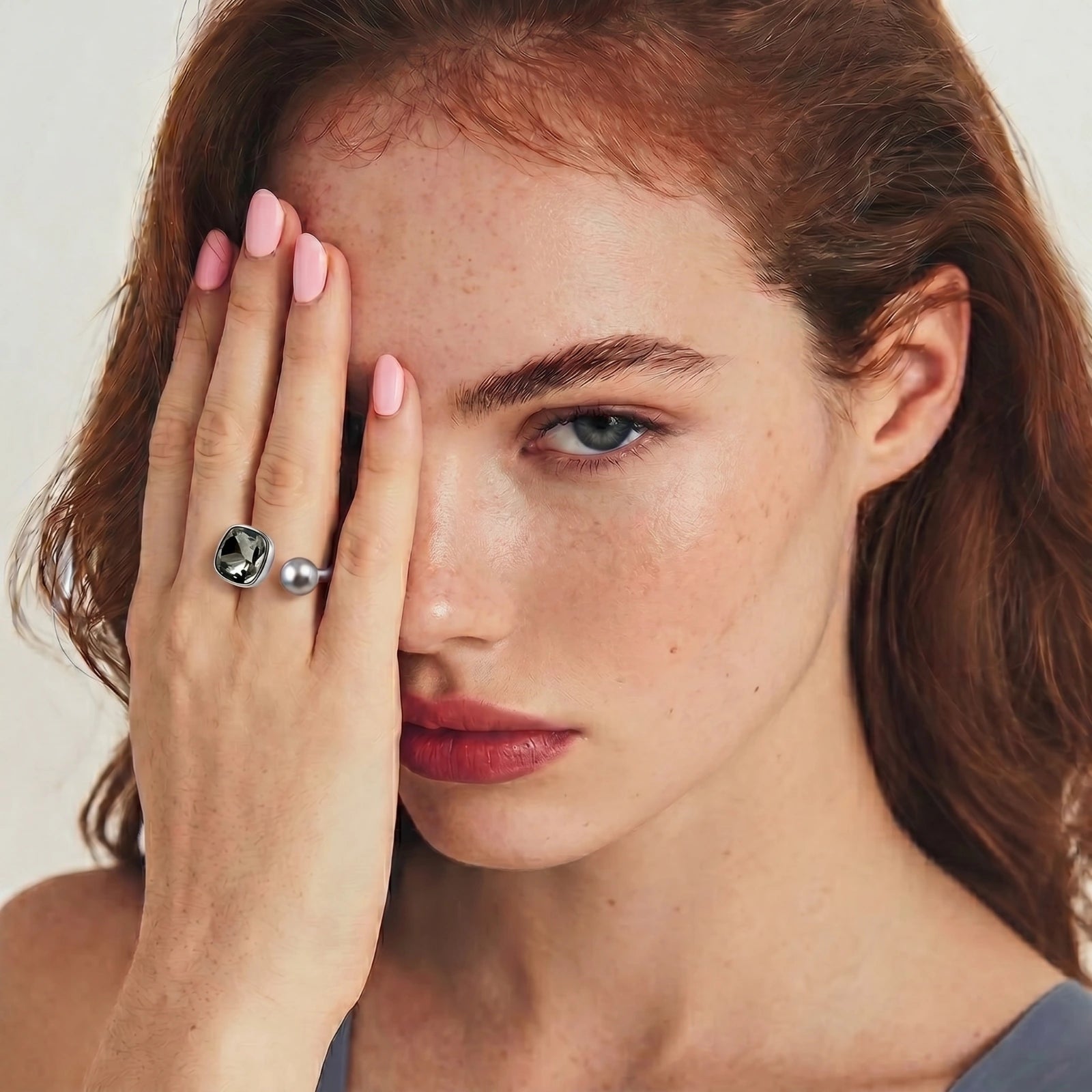 Bague Double Élément by Yoldine Paris