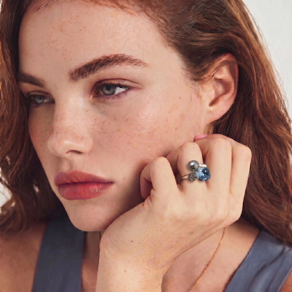 Bague Trinity Constellation by Yoldine Paris
