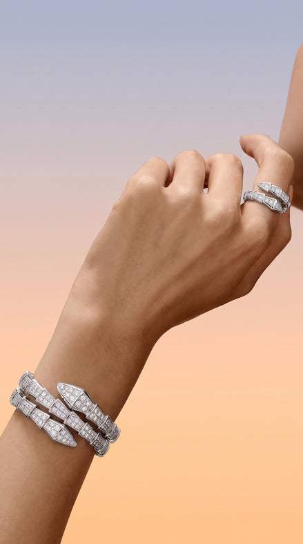 Bague serpenti argent 925 by Yoldine Paris