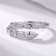 Bague serpenti argent 925 by Yoldine Paris