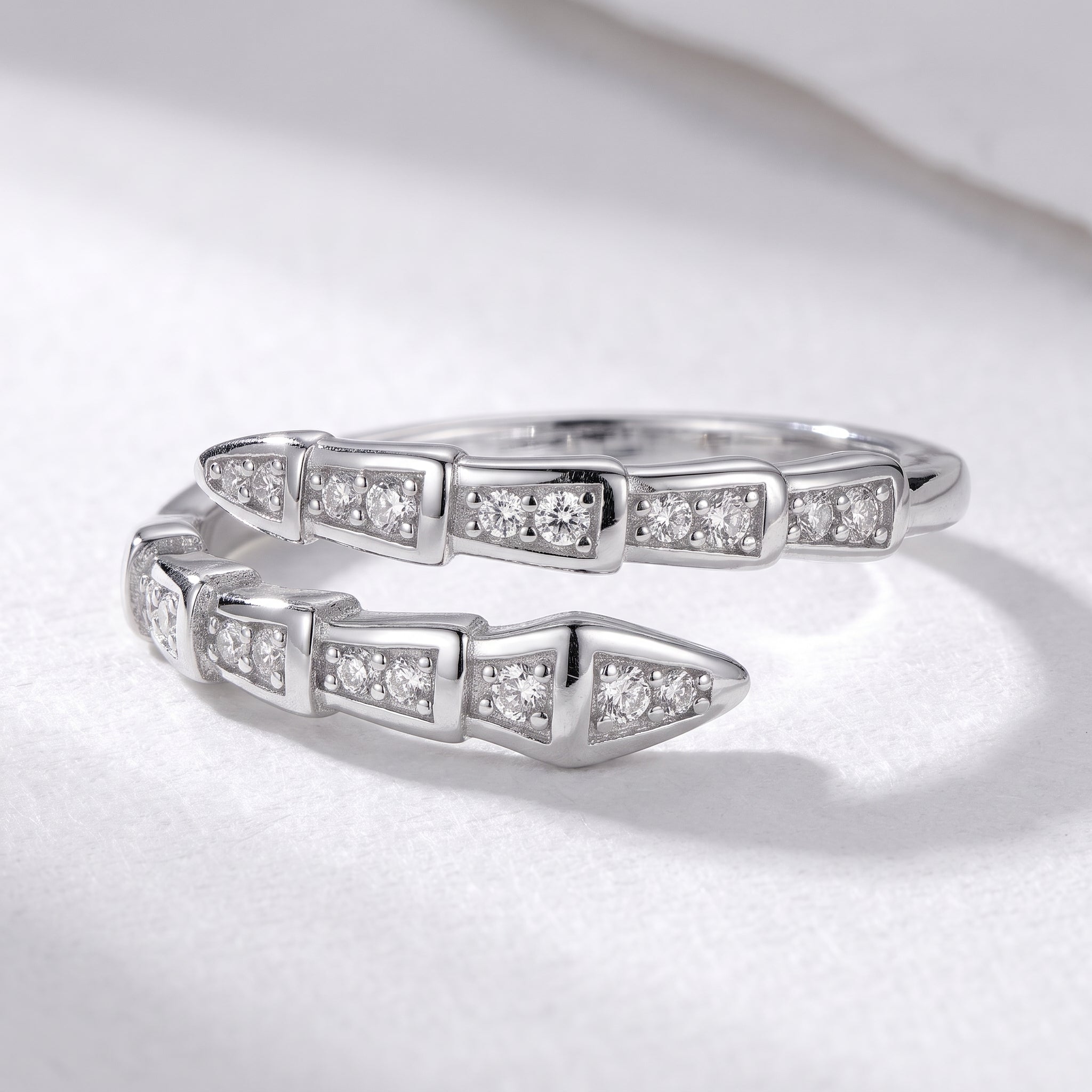Bague serpenti argent 925 by Yoldine Paris
